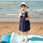 Balabala girls' dress baby skirtPoloNew summer dress, stylish, fashionable, and sweet - Image 3