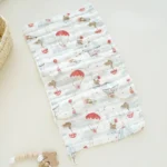 25X50CM Baby Face Towel 6 Layer Soft Cotton Muslin Burp Cloths Newborn Saliva Towels Children's Bath Accessories - Image 6
