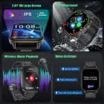 LIGE 2026 New GPS Tracker Smart Watch Men Compass Military Outdoor Sports Watch Man 2.01'' HD Screen Waterproof Smartwatch Women - Image 2