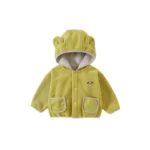 Children's Fleece Jacket Boys Girls Warm Coats Baby Toddler Winter Hooded Outerwear Autumn Double-Sided Plush Velvet Clothes - Image 6