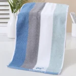 Soft Cotton Baby Towels Cartoon Children Bath Towel Newborns Handkerchief Bathing Face Washcloth Shower Towel for Kids 50x25cm - Image 5