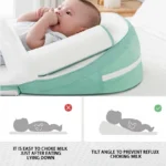 Newborn portable pads baby feeding pillow baby anti-vomiting pads relieve baby milk overflow anti-pressure bed in bed - Image 4