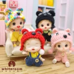 10cm BJD Mini Dolls For Girls Cute Bag Key Pendant Accessories Body Bjd Doll Clothes Toys For Kids Children Baby Holiday Gift - Image 6